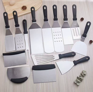 Juego de Espátulas para Plancha DF YJ de Acero Inoxidable - Kit de Accesorios para Plancha Plana - Product Image 1