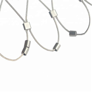 Tay dệt thép không gỉ SS304 dây dây lưới linh hoạt mạnh mẽ cường độ cao để bán-Tính năng hàn đấm cắt - Product Image 2