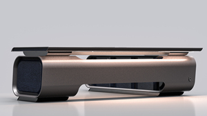 Ánh sáng cá nhân độc đáo sang trọng quý giá con công màu xanh kim loại sơn không dây sạc vân tay Khóa công nghệ không gian bàn bàn - Product Image 6