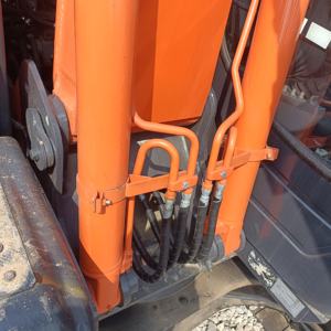 Hitachi zx120 משומש מחפר adora backhoe 12 טון במלאי הסורק מעופר הידראולי מכונת dozer - Product Image 4