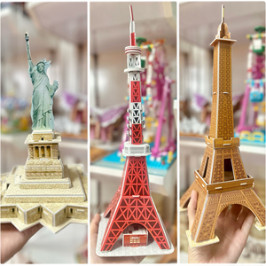 Rompecabezas 3D <span class=keywords><strong>de</strong></span> la <span class=keywords><strong>Torre</strong></span> <span class=keywords><strong>de</strong></span> Tokio, Arquitectura Mundialmente Famosa, Rompecabezas 3D <span class=keywords><strong>de</strong></span> Arquitectura Japonesa, Recuerdo, Modelo 3D DIY, Juguete <span class=keywords><strong>de</strong></span> Regalo - Product Image 6