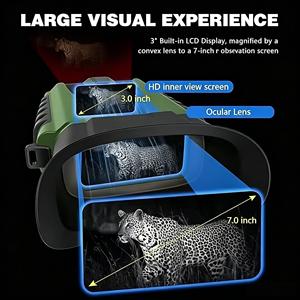 Visor Nocturno HD DT49 para Caza, Observación Diurna y Nocturna, Uso en Exteriores, Visor Nocturno Portátil para Caza Diurna/Nocturna - Product Image 4