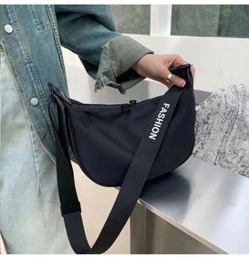 Large Capacity Waterproof Oxford Fabric Shoulder Crossbody Bag Adjustable <b>Strap</b> Casual Bag for Outdoor Daily Use - Product Image 3
