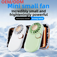 Nouveau Mini Ventilateur Portable OEM/ODM 2026 Rechargeable USB Ultra-fin Ultra-compact à Grande Vitesse avec Moteur Sans Balais 5 Vitesses Faible Consommation