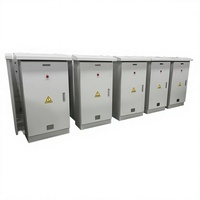 Armoire de distribution secondaire IP54 d'usine CFD 380V 200A, appareillage basse tension en acier au carbone avec serrure intelligente, finition RAL7035 en poudre