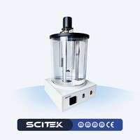 Penguji Korosi Strip Perak SCITEK Layar Digital LED Sensor Resistensi Platinum Pt100 untuk Laboratorium Minyak Bumi