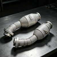 Nouveau design de collecteur d'échappement pour Mercedes Benz C43 W205 E43 W213 GLC43 GLE43 AMG 3.0T, tuyaux d'échappement, tuyau de test, tuyau de collecteur, sur mesure