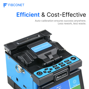 FIBCONET Usine Chinoise Épissure par Fusion en 8 Secondes Rétraction Thermique en 26 Secondes <span class=keywords><strong>Fibre</strong></span> Optique <span class=keywords><strong>Prix</strong></span> Plus Bas Petite Taille Manuel/Automatique - Product Image 5