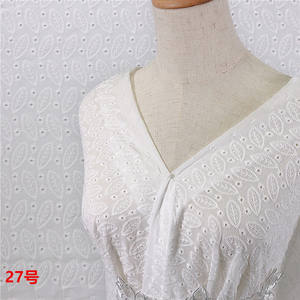 Elegante estilo europeo negro pestañas encaje tela Chantilly accesorios de ropa - Product Image 6