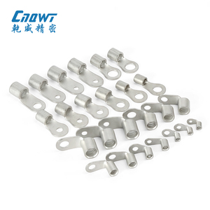 RNB Series <strong>Custom</strong> Bent <strong>Terminals</strong> and Cold-Pressed <strong>Terminals</strong> Copper <strong>Brass</strong> Crimp Lug Spade <strong>Connector</strong> for <strong>Custom</strong> Bent <strong>Terminals</strong> - Product Image 2