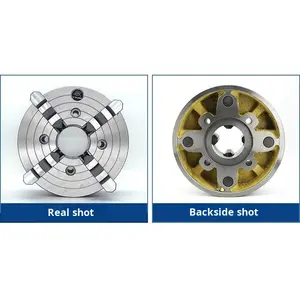 Глобальный бренд: Четырехкулачковый односторонний ручной токарный патрон VCS из стали, 200, 250, 320, 400, 500, производство Китай, без зажима - Product Image 3