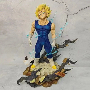 Figura de Anime de Gran Tamaño de 33 cm, <span class=keywords><strong>Majin</strong></span> <span class=keywords><strong>Vegeta</strong></span> con 2 Cabezas, Dragón Móvil, Figura de Anime de PVC, Modelo de Juguete, Material de PVC, Estilo de Dibujos Animados Unisex - Product Image 3