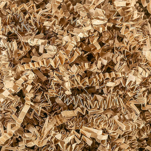 Relleno triturado de corte arrugado Rosa marrón negro reciclable para embalaje de regalo y embalaje de llenado de cesta - Product Image 2