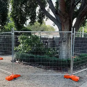 Clôture de chien temporaire standard australienne galvanisée facile à assembler pour parking bon marché