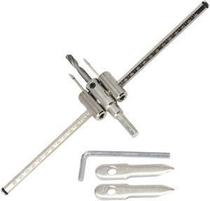 Sierra <span class=keywords><strong>de</strong></span> agujero ajustable Chevalierous 1-3/16 \ "12 \" broca <span class=keywords><strong>de</strong></span> corte circular DIY herramienta <span class=keywords><strong>de</strong></span> carpintería <span class=keywords><strong>de</strong></span> Metal para paneles <span class=keywords><strong>de</strong></span> yeso madera OEM - Product Image 3