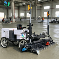 Machine à laser pour le nivellement du béton, de qualité industrielle professionnelle, à 4 roues, pour travaux industriels