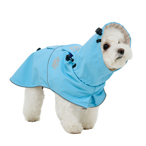 Impermeable para Perros, Reflectante, con Capucha Ajustable, Forro de Algodón, para Mascotas Pequeñas, Todas las Temporadas - Product Image 1