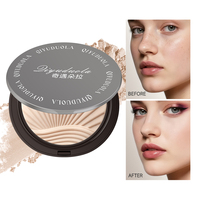 Poudre fixante translucide compacte effet mat léger et aérien, estompe les pores, avec houppette velours, longue tenue – Meilleure vente
