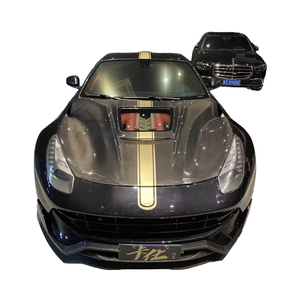 ZNDR para Kit de Carrocería F12, Capó de Fibra de Carbono Estilo Transparente, Actualización con Herrajes Autoadhesivos, Nuevo - Product Image 1