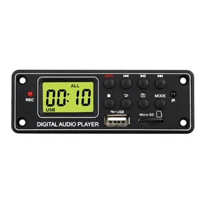 TPM006a Superieure Kwaliteit MP3 Speler Module MP3 Decoder Board Met Bt Fm Aux Recorder Functies