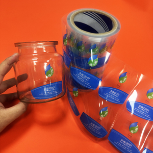 Tùy chỉnh OEM PVC sticker cho trong suốt in ấn nhãn trên không thấm nước dính chai nhựa nước trái cây - Product Image 6