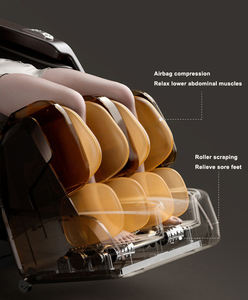 VCT Luxus 4D Shiatsu Ganzkörper-Massagesessel Zero Gravity Liegesessel mit SL-Schiene & Fußmassage Shiatsu-Massagesessel - Product Image 4