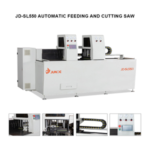 JUNDE Industrial 90 <b>Degree</b> Single Head Saw Automatic Aluminum CNC Cutting Machine for Window and Door Making - Product Image 2