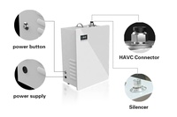 Diffuseurs de parfum à écran tactile HVAC de 500ml machine commerciale automatique de contrôle de bouton de parfum pour le hall de l'hôtel