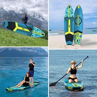 Entrepôt UE RU en stock Expédition rapide Sup Board Planche de surf pour sports nautiques Planche à pagaie gonflable pour la pêche et l'agitation
