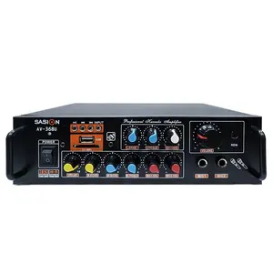 AV-368U professioneller Karaoke-Verstärker / BT / USB Hi-Fi Rundschallverstärker