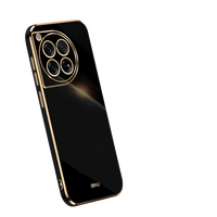 Coque de téléphone galvanisée chromée 6D Housse de protection d'objectif en TPU souple pour OnePlus Ace 5 Ultra Ace 5 Racing Ace 5 Pro