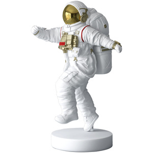 Statua in Resina di Astronauta Nordico da 100cm, Grande Pezzo Decorativo da Pavimento, Figura Spaziale per Divano e Mobile TV, Decorazione per Ufficio e Reception - Product Image 6
