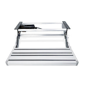 Escaleras de aluminio para RV, escalones eléctricos plegables individuales/LED dobles con luz, capacidad de carga de 150KG para remolques de autocaravanas - Product Image 2