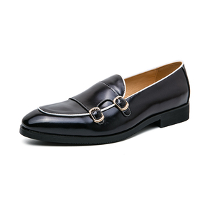 Nuevo Diseño <span class=keywords><strong>de</strong></span> Zapatos Casuales Sin Cordones <span class=keywords><strong>para</strong></span> <span class=keywords><strong>Hombre</strong></span>, Talla Grande, Mocasines <span class=keywords><strong>de</strong></span> Cuero PU con Punta, Diseño <span class=keywords><strong>de</strong></span> Diseñador - Product Image 1