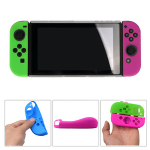 Étui en silicone souple pour Nintendo Switch Oled <span class=keywords><strong>Joy</strong></span> <span class=keywords><strong>Con</strong></span> Controller Gamepad Joystick Protector - Product Image 6