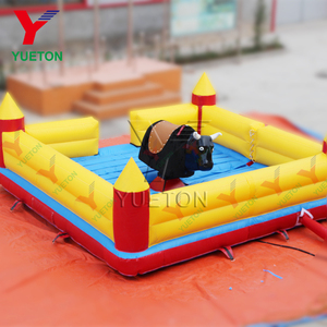 Chất lượng cao vui chơi giải trí công viên đi xe trẻ em máy điện Inflatable cơ khí Bull Riding cho bán - Product Image 3