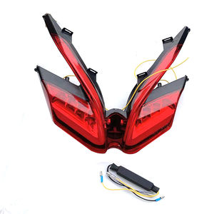Luz LED trasera para motocicleta DUCATI 899 959 1199/S/R 1299 Panigale <span class=keywords><strong>1199R</strong></span>, luz de freno trasera integrada, señal de giro - Product Image 1