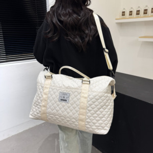Custom Large Capacity Travel Duffle Bags for Women Outdoor Business Trip Fitness Maternity <b>Storage</b> Bag - Product Image 2