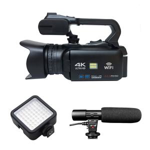 Caméra vidéo 4K avec fonction AF, photos 13 MP, zoom optique 18x, caméra professionnelle disponible pour une utilisation avec la diffusion en direct sur <span class=keywords><strong>YouTube</strong></span>. - Product Image 3