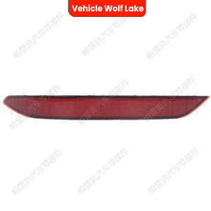 Luces laterales de parachoques trasero Volkswagen, ABS rojo, para Jetta Sagitar 2019-2021, piezas de repuesto - Product Image 5