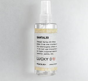 Spray desodorante con fragancia de sándalo estilo coreano PEACH JO+ 33 para hombres y mujeres. - Product Image 1