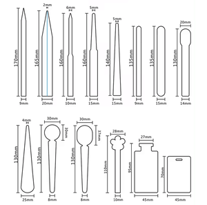 Diskon Besar Penguji Parfum Kertas Bentuk Dayung Penguji Aroma Blotter - Product Image 6