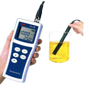 Instrument de mesure de la conductivité de l'eau EC-5Z-H EC-5Z-L, testeur EC portable de qualité de l'eau pour l'analyse d'échantillons d'eau - Product Image 1