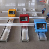 Machine de découpe plasma CNC compacte de bureau 55A, modèles 1530/1630/1215, rapide, 6-12 mm, haute productivité, moteur à engrenages, pour tôles