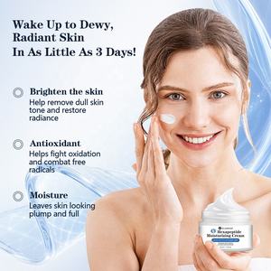 Crème hydratante visage et cou OEM à la niacinamide, anti-âge, réductrice de rides, <span class=keywords><strong>formule</strong></span> personnalisée, soin de la peau, acide hyaluronique, usage nocturne - Product Image 3