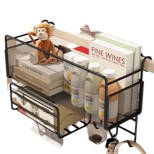 Panier de rangement suspendu pour lit de dortoir, sans perçage, pour lit superposé, chambre, cuisine, comptoir - Product Image 4