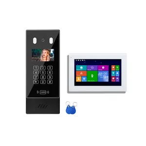 High quality night vision video door phone touch screen monitor for pc all in one touchscreen intercom doorbell