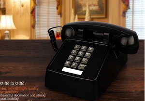 Téléphone antique en plastique ABS de Chine, sonnerie mécanique, vintage, bureau, hôtel, téléphone <span class=keywords><strong>fixe</strong></span>, domicile - Product Image 6