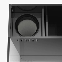 Réservoir d'aquarium de récif marin de bureau en verre sans bord de 45cm 20 gallons 6mm avec système de Filtration