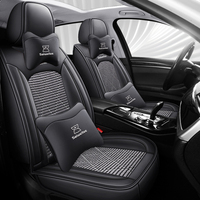 Ensemble complet de housses de siège auto universelles en polyester et soie glacée, modernes et neuves, toutes saisons, vente en gros